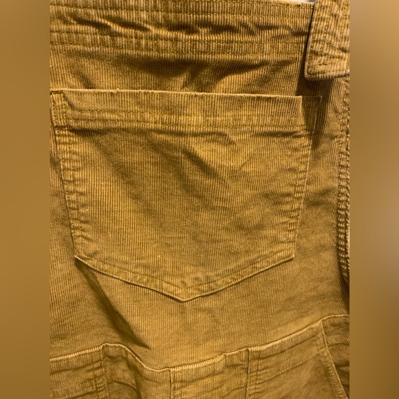Aerie Corduroy Tan Overalls Size Medium - Picture 6 of 6